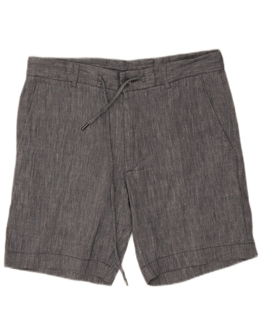 Hugo Boss Herren Chinoshorts EU 46 Small W30 Grau