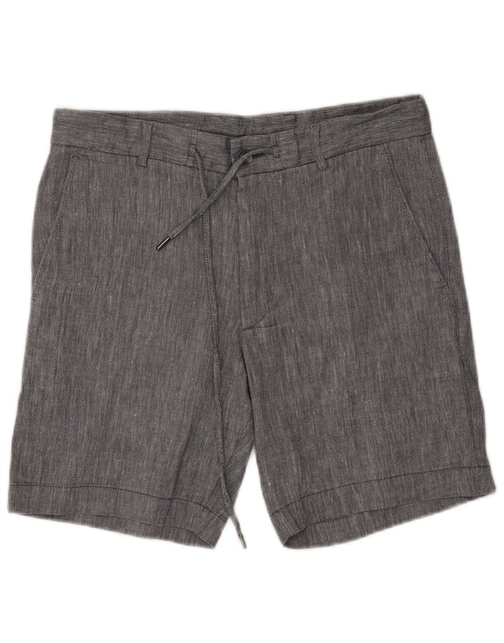 Hugo Boss Herren Chinoshorts EU 46 Small W30 Grau