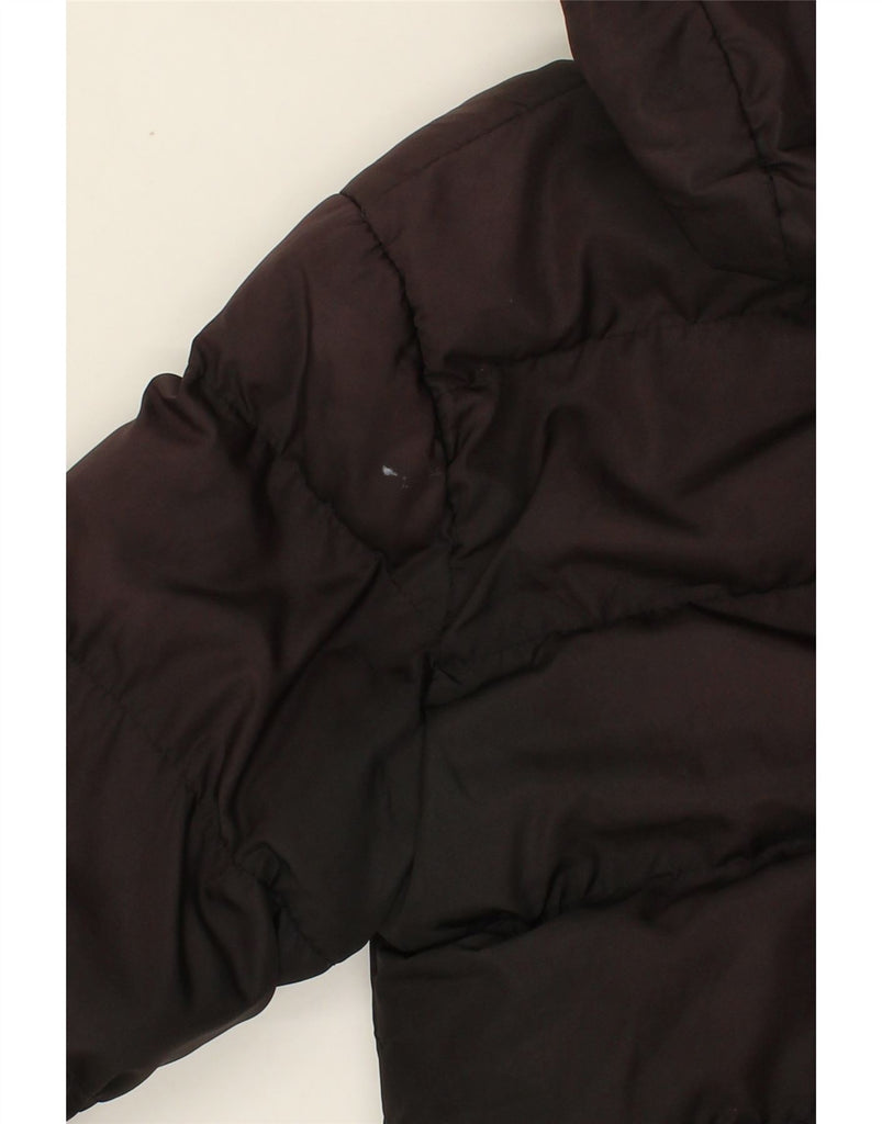 LEE COOPER Womens Hooded Padded Jacket UK 18 XL Black Polyester Vintage Lee Cooper and Second-Hand Lee Cooper from Messina Hembry 