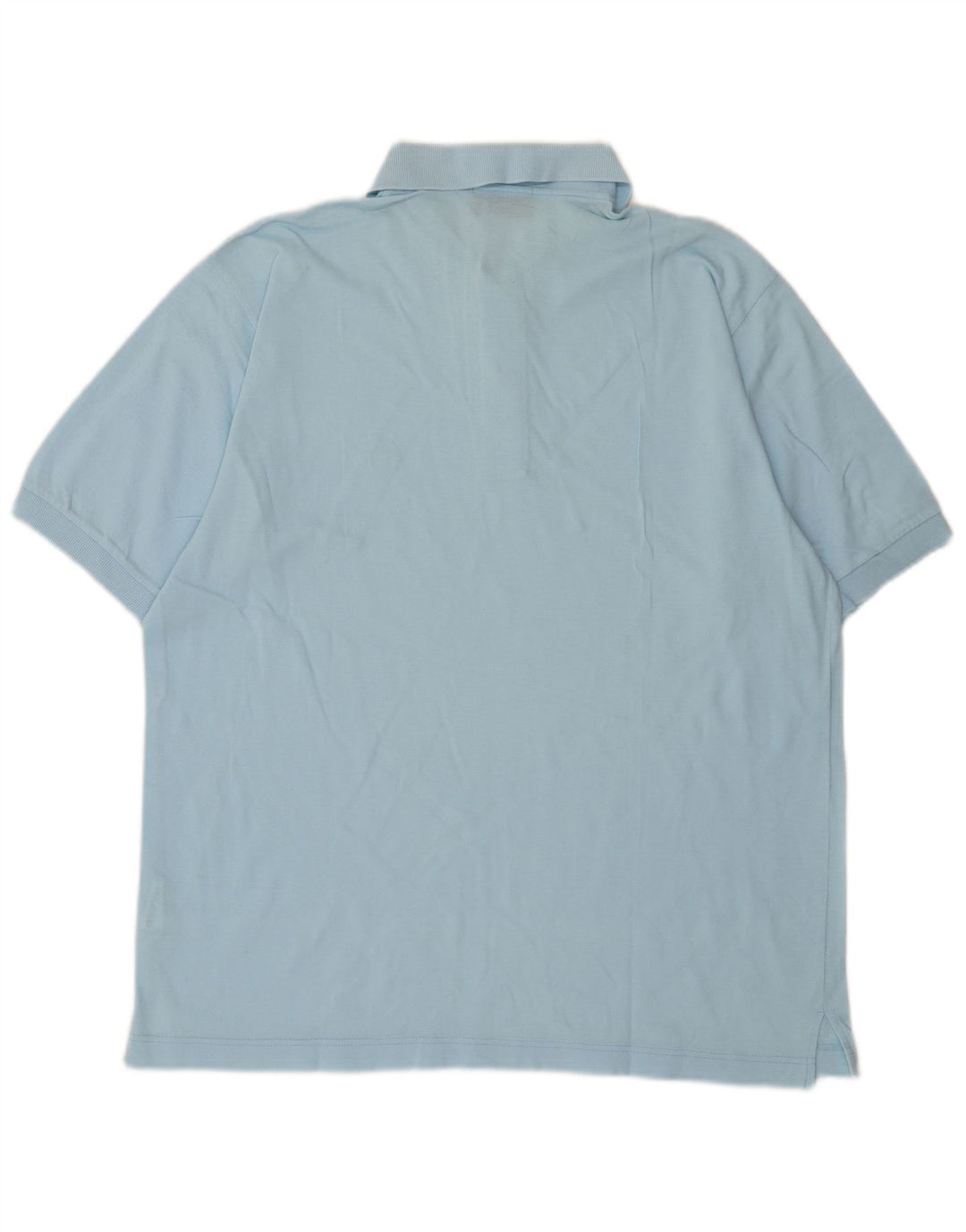Sergio Tacchini Herren Poloshirt IT 50 Mittelblaue Baumwolle