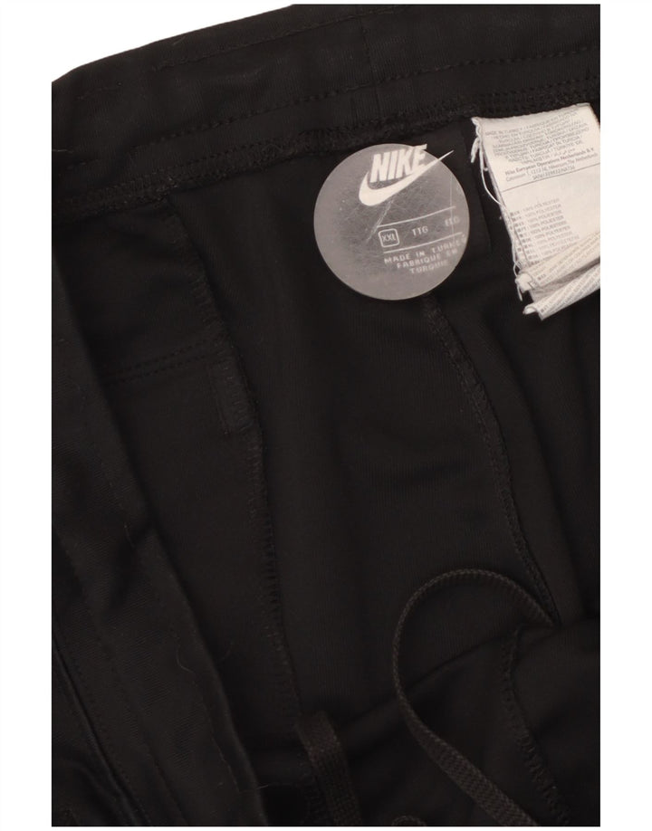 NIKE Herren-Trainingshose mit Grafik, 2XL, schwarzes Polyester