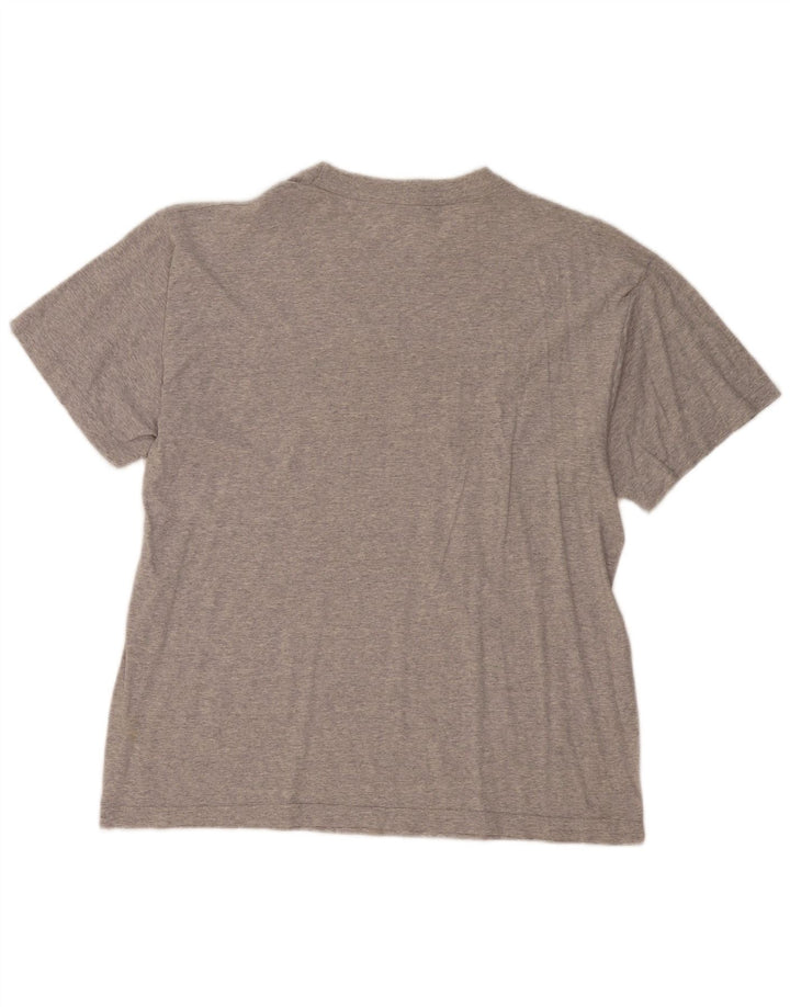 Diadora Herren T-Shirt mit Grafik, Größe L, Grau