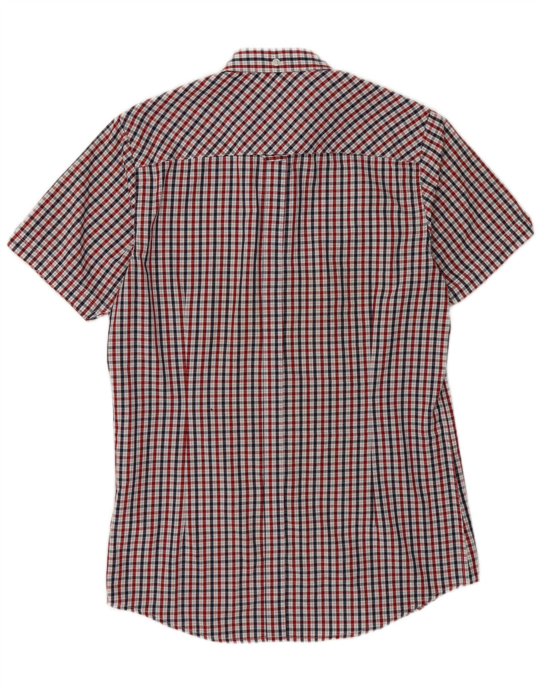 Ben Sherman Herren Signature Kurzarmhemd, klein, mehrfarbig kariert