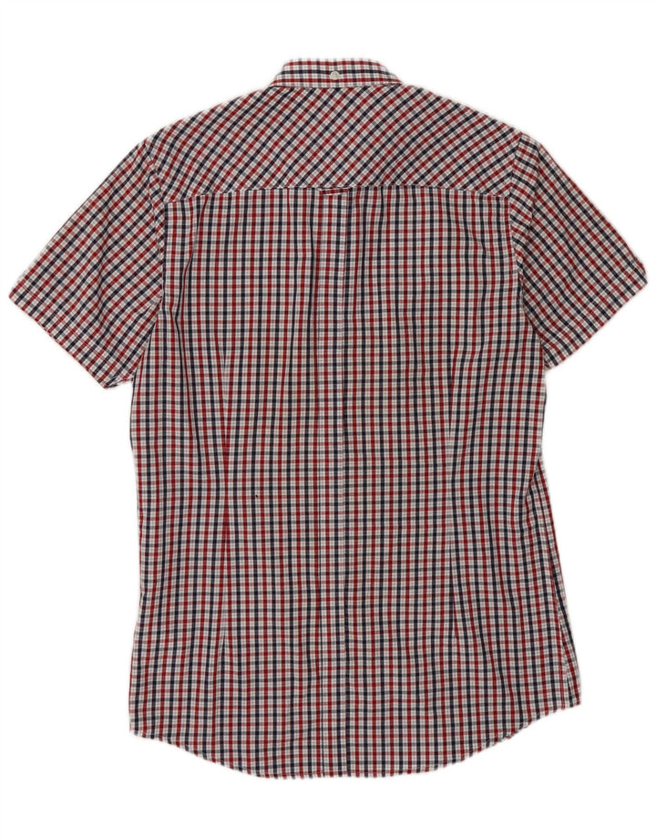 Ben Sherman Herren Signature Kurzarmhemd, klein, mehrfarbig kariert