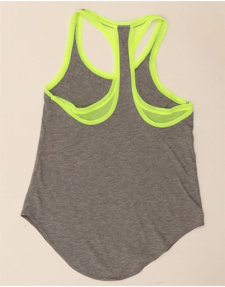 Nike Damen-Trägershirt UK 6 XS Grauer Farbblock