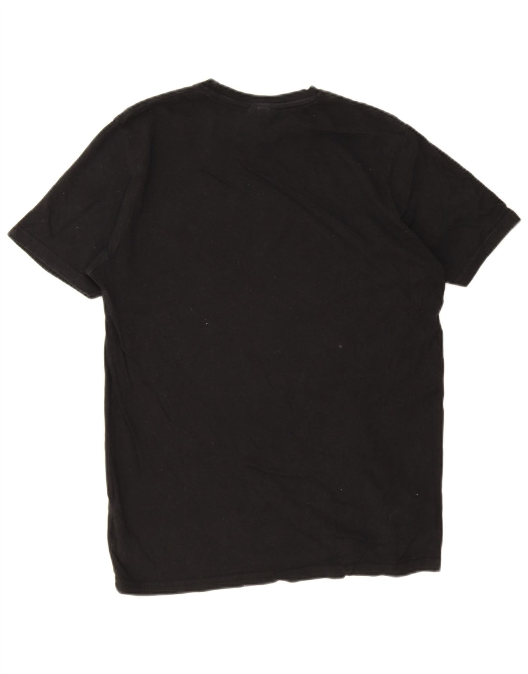 Ellesse Herren T-Shirt Top Medium Schwarz Baumwolle