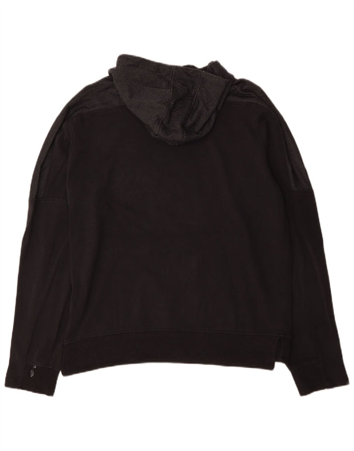 Adidas Herren Kapuzenpullover Mittelschwarz Baumwolle