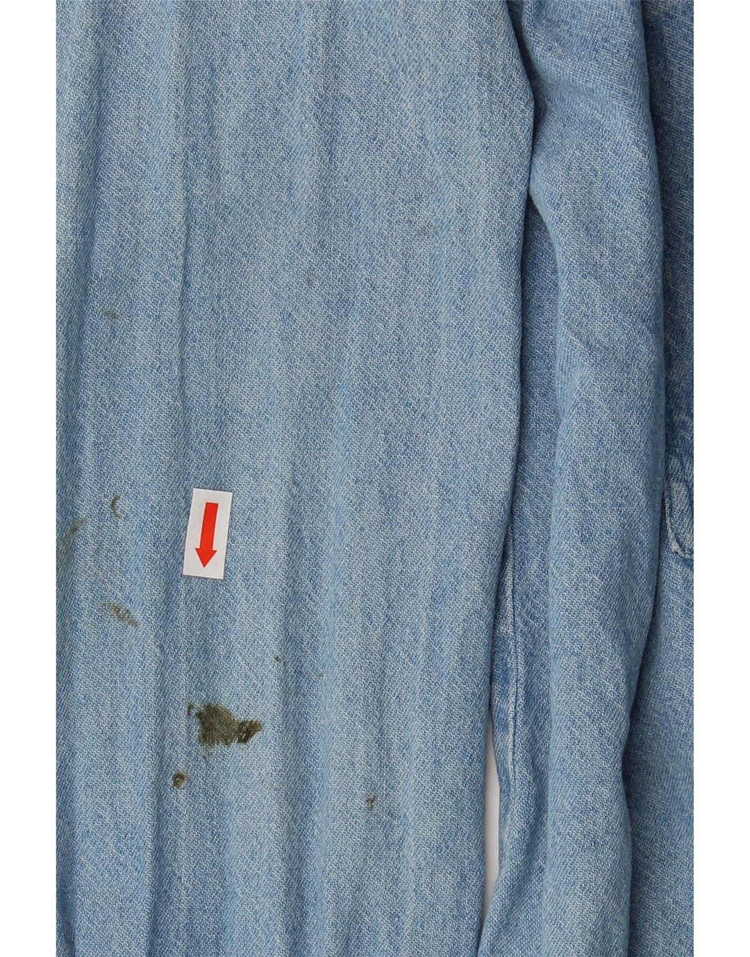Sirio Herren-Jeanshemd, groß, aus blauer Baumwolle