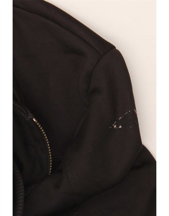 Zara Herren Trainingsanzug Top Jacke XL Schwarz Polyester
