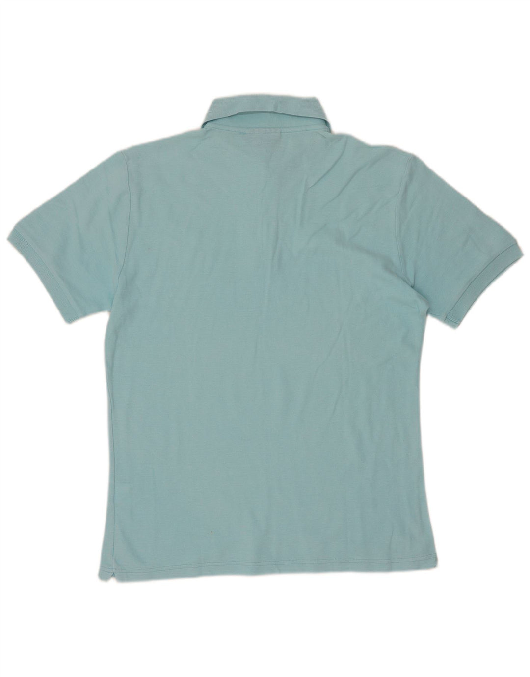 Diadora Herren-Poloshirt aus mittelblauer Baumwolle