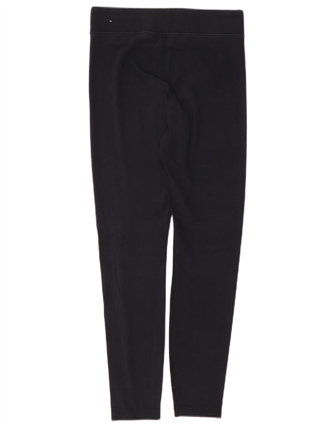 NIKE Damen Graphic Leggings UK 14 Mittelschwarze Baumwolle