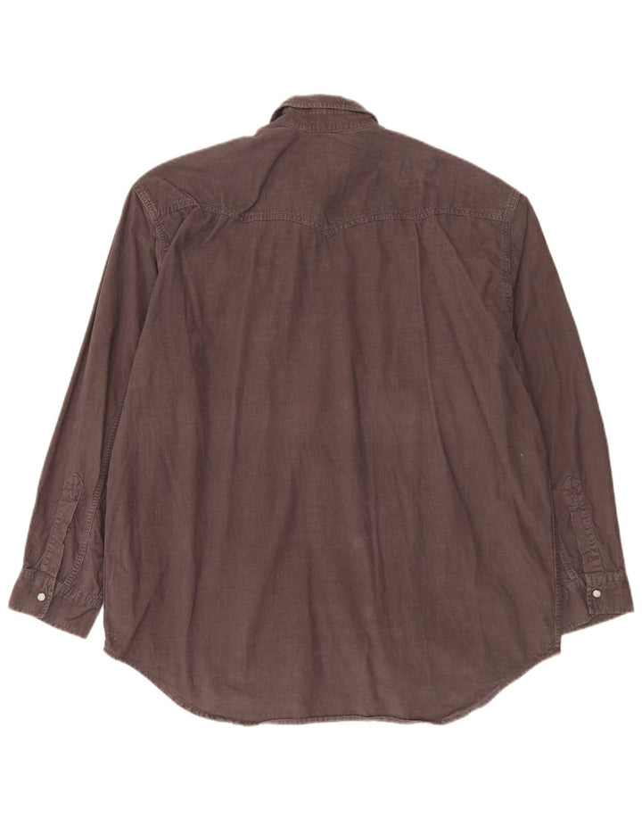 Levi's Herren-Cordhemd XL aus brauner Baumwolle