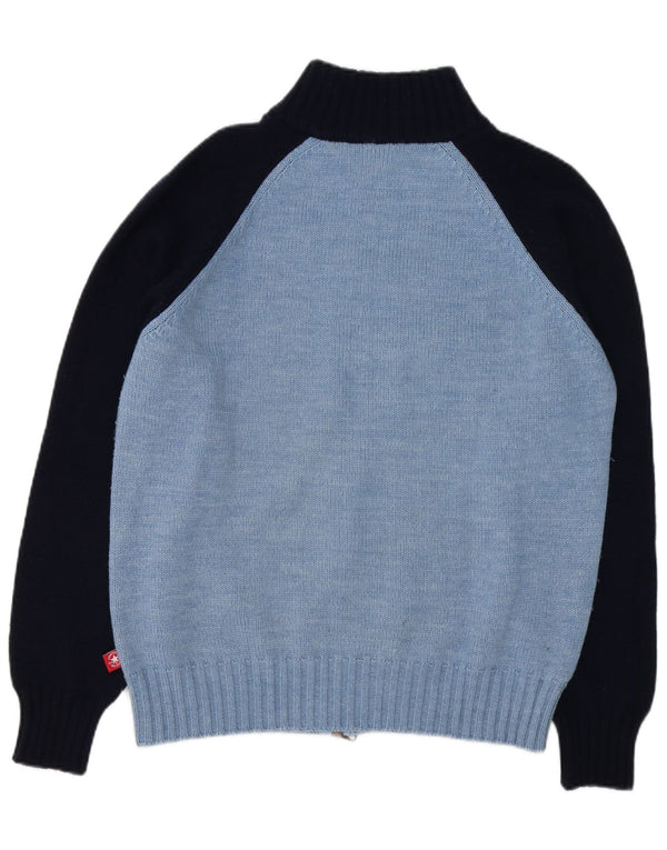 Converse Herren Chuck Taylor Graphic Cardigan Pullover Large Blue Colourblock