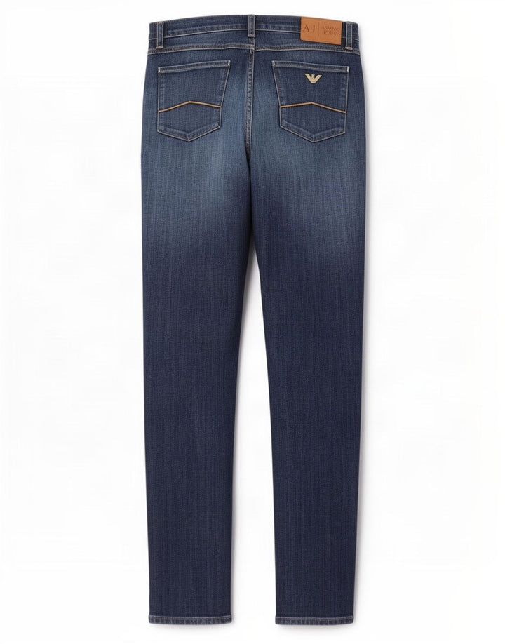 Armani Damen Slim Jeans W27 L30 Blau