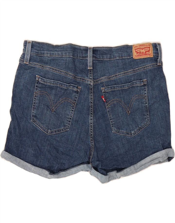 LEVI'S Womens Denim Shorts W32 Large Blue Cotton Vintage Levi's and Second-Hand Levi's from Messina Hembry 