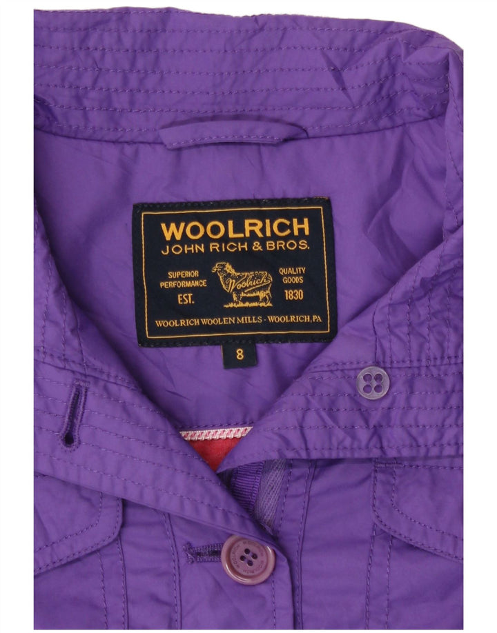 Woolrich Parka-Jacke für Mädchen, 7–8 Jahre, Lila