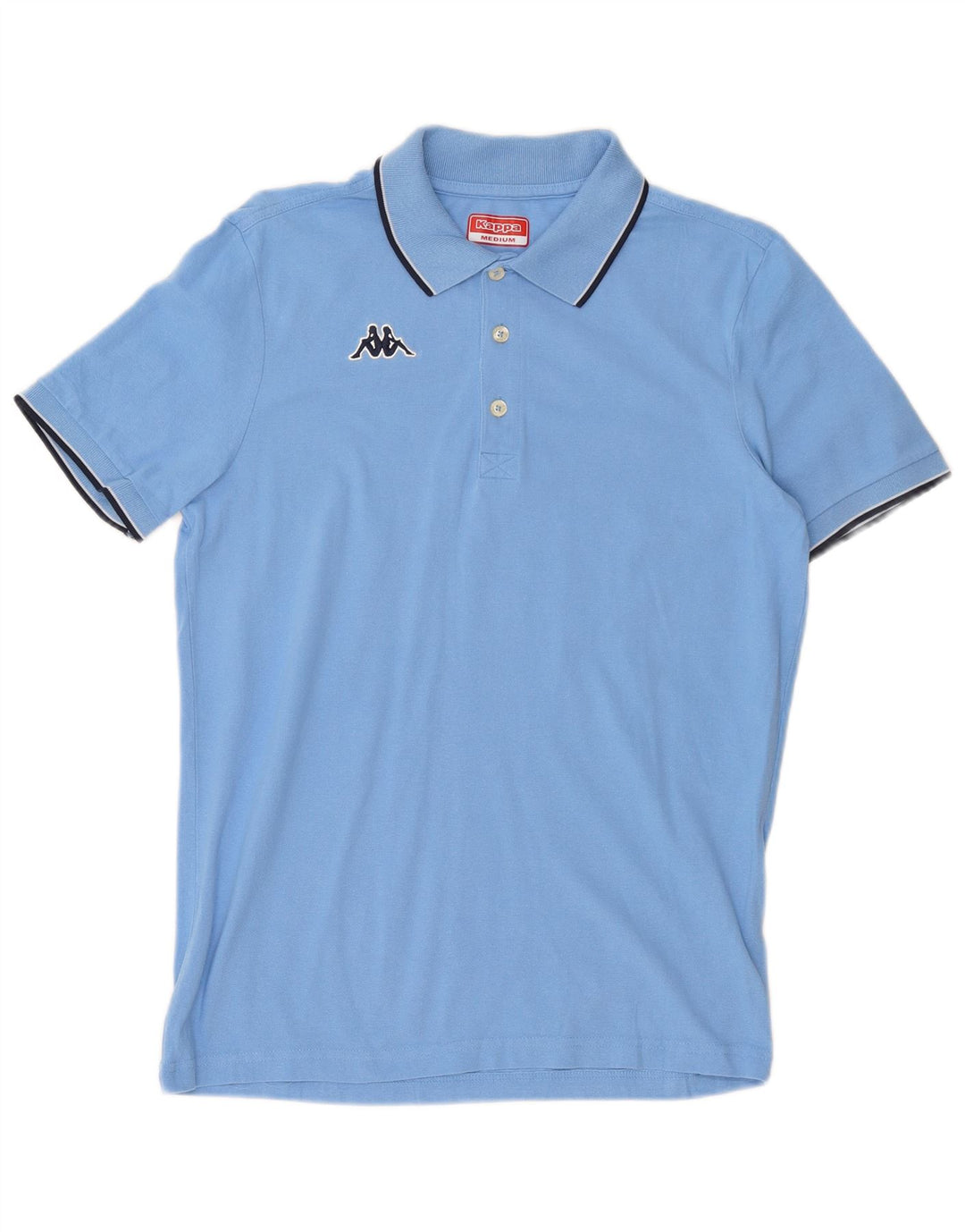 Kappa Herren Poloshirt Mittelblau
