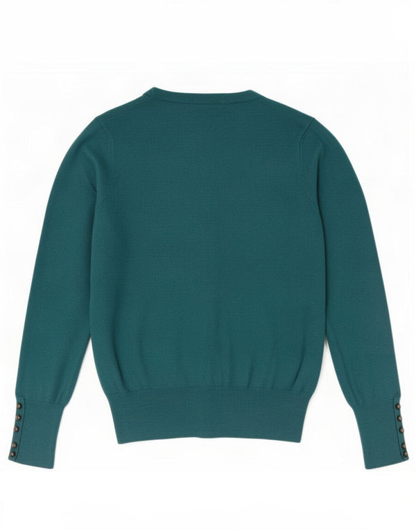 Marks & Spencer Damen-Cardigan-Pullover UK 16 Große grüne Viskose