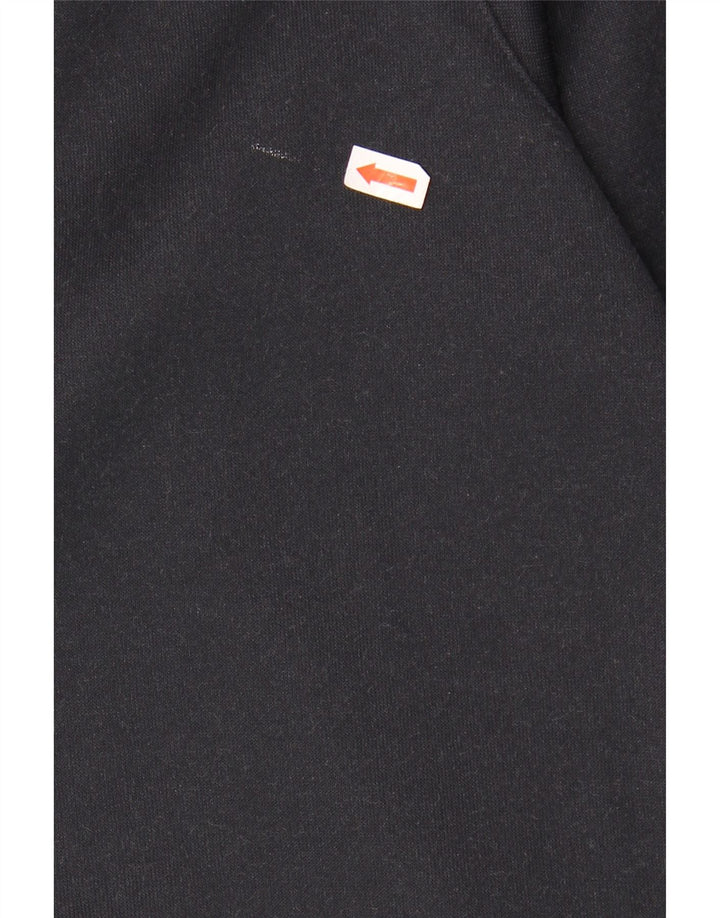 ADIDAS Mens Graphic Tracksuit Top Jacket XL Black Polyester