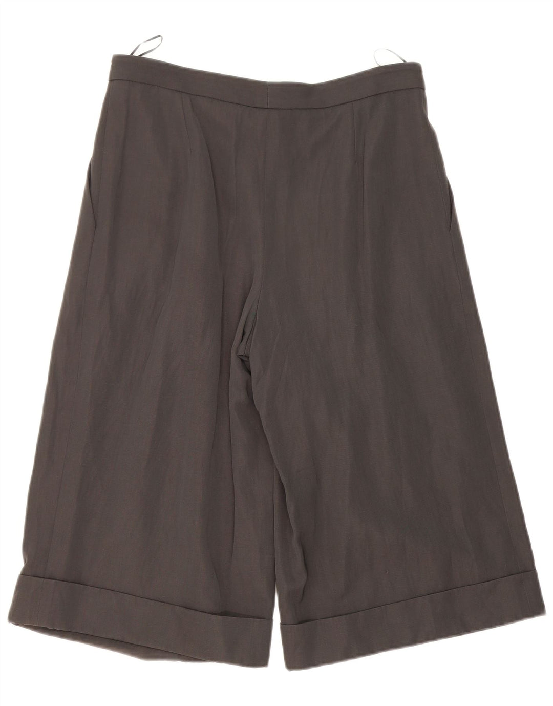 Lanvin Womens Pegged Bermuda Shorts EU 42 Large W34 Graue Wolle