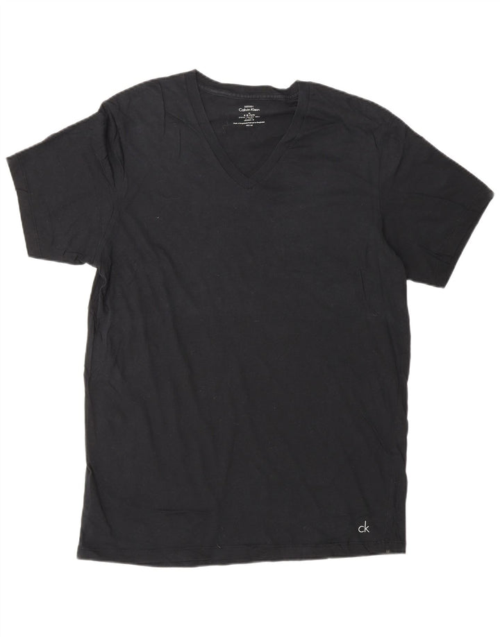 CALVIN KLEIN Herren T-Shirt Top Medium Schwarz