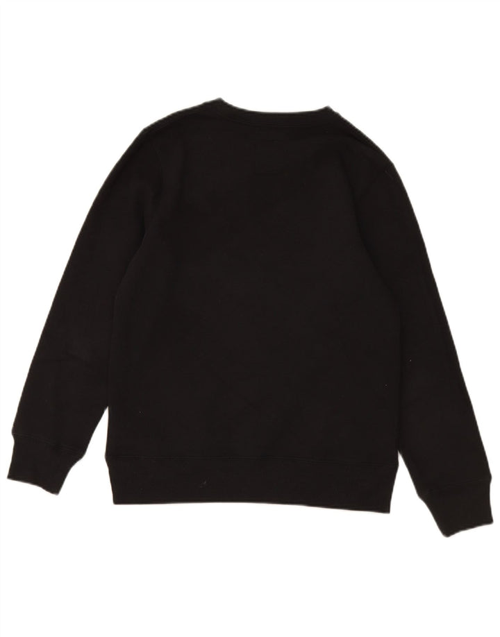 LEVI'S Boys Graphic Sweatshirt Jumper 14-15 Years Black Cotton