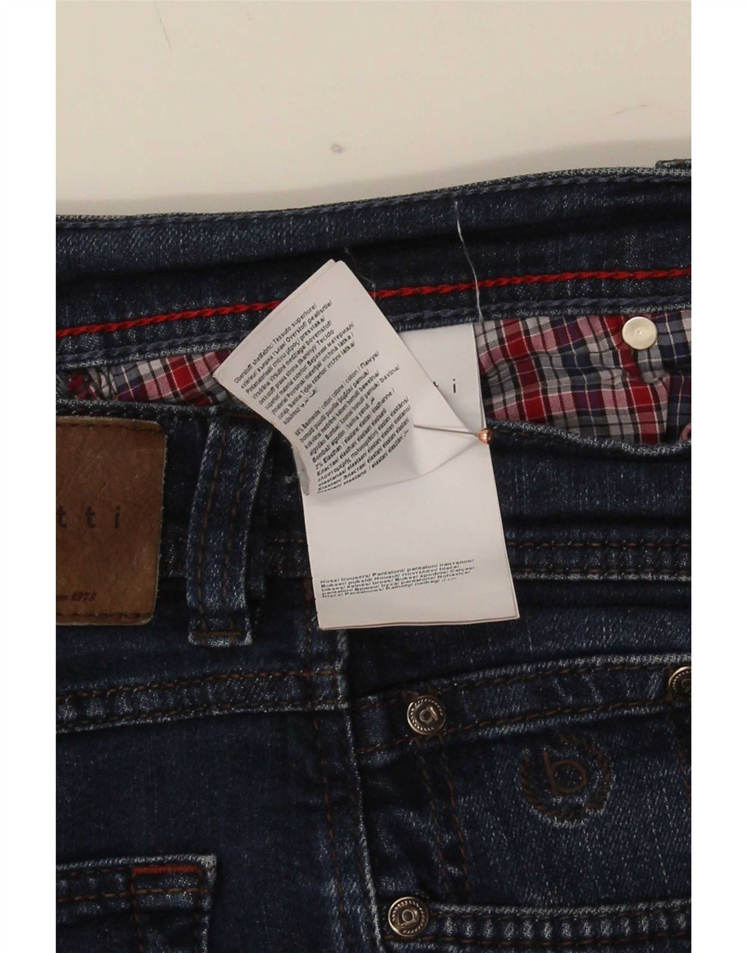 Bugatti Herren Nevada Straight Jeans W36 L32 Marineblau Baumwolle