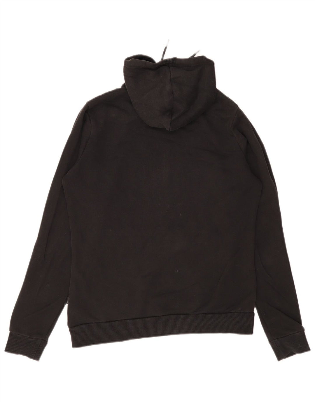 Puma Damen Graphic Hoodie Pullover UK 12 Medium Schwarz