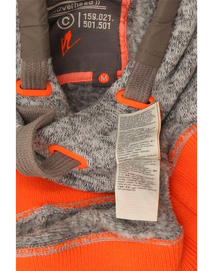 Superdry Herren-Kapuzenpullover aus mittelgrau meliertem Polyester