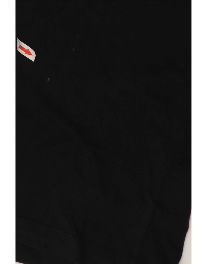 Nike Herren T-Shirt Top Small Schwarz Baumwolle