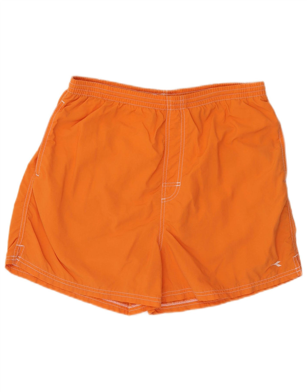Diadora Herren-Badeshorts, groß, orangefarbenes Polyamid