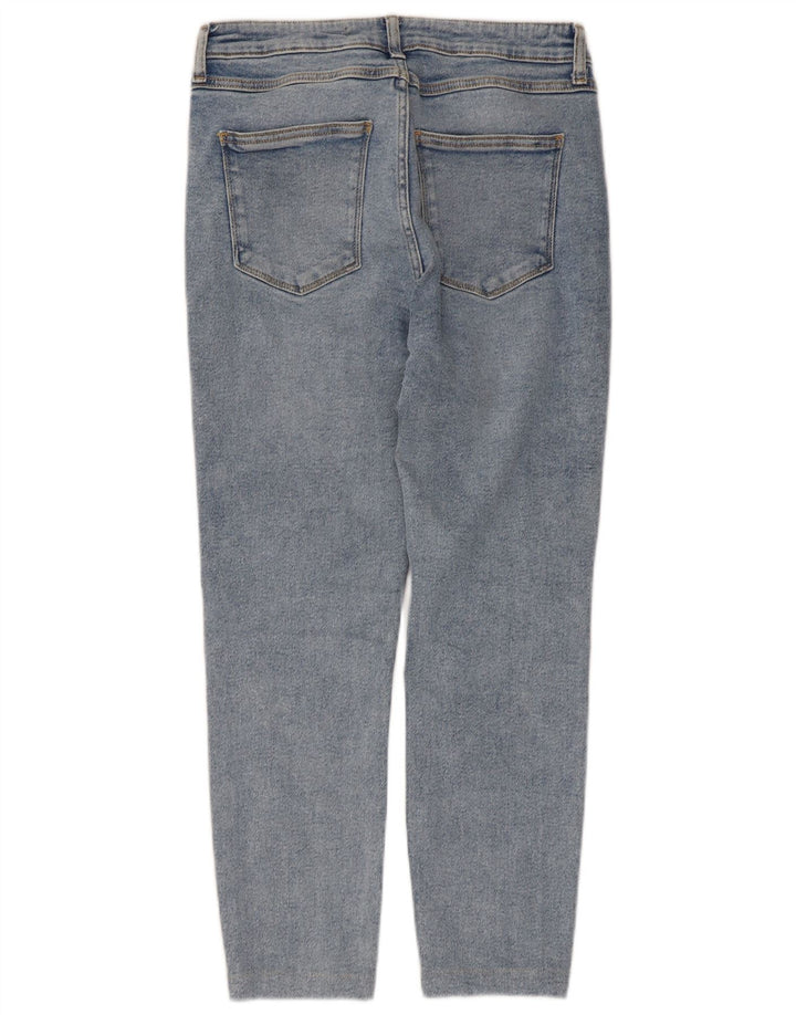 Kurze Jeans für Damen von Zara, EU 42, Größe L, W32, L24, Blau
