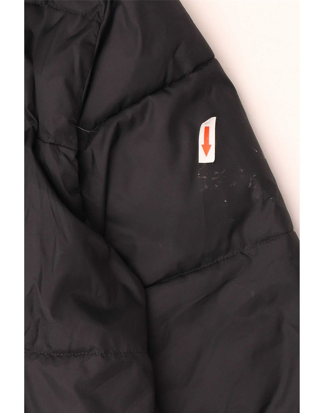 Champion Herren-Anorakjacke mit Kapuze, gepolstert, UK 40, Größe L, Schwarz, Polyamid