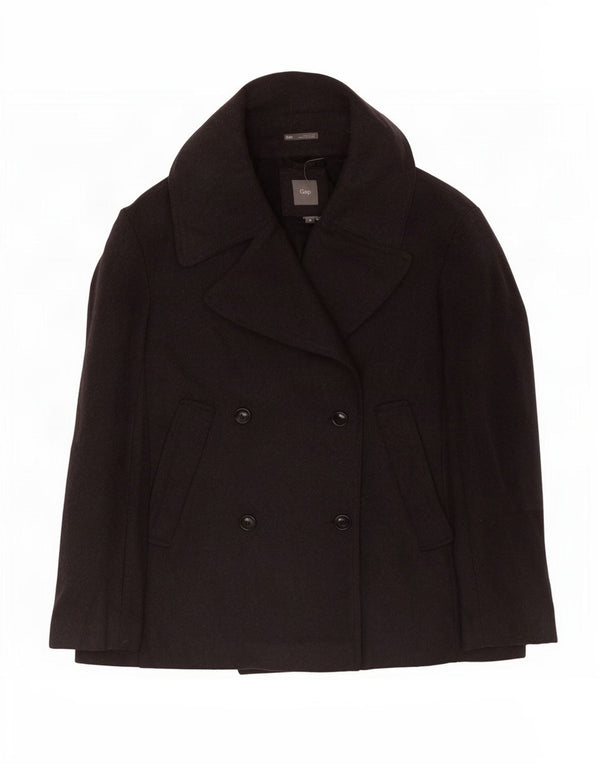 Gap Damen Pea Coat US 14 XL Graue Wolle