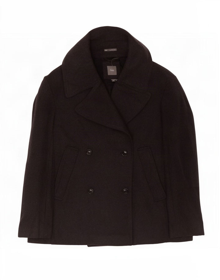 Gap Damen Pea Coat US 14 XL Graue Wolle