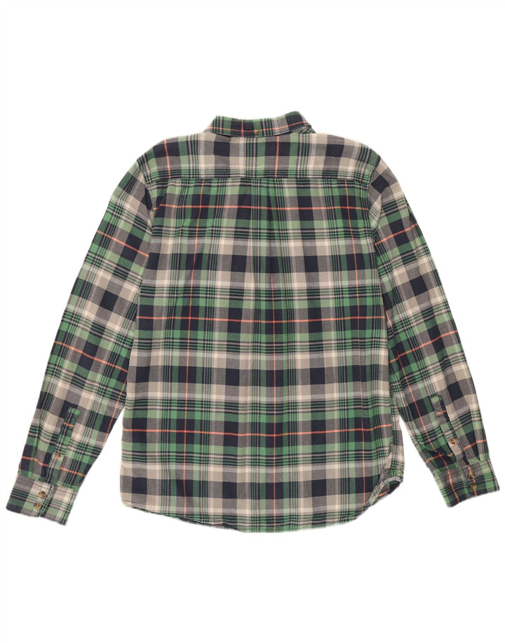 Vans Herren-Flanellhemd, groß, grün kariert, Baumwolle