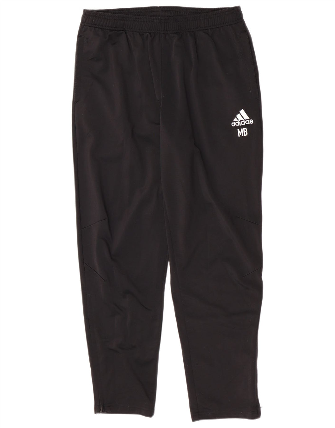 Adidas Herren-Trainingshose, groß, aus schwarzem Polyester