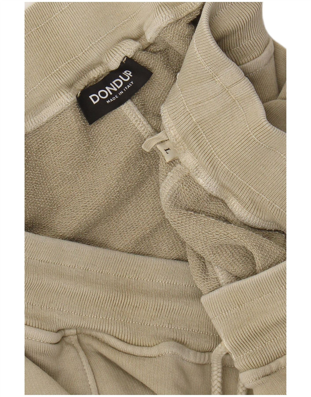 DONDUP Herren-Trainingshose, Jogginghose, Größe L, Beige