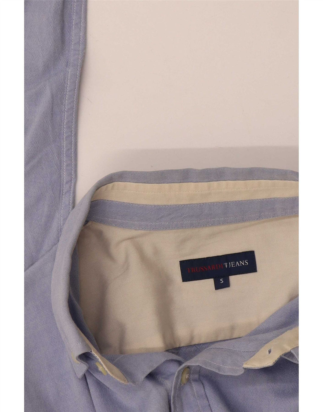 Trussardi Herrenhemd Small Blau