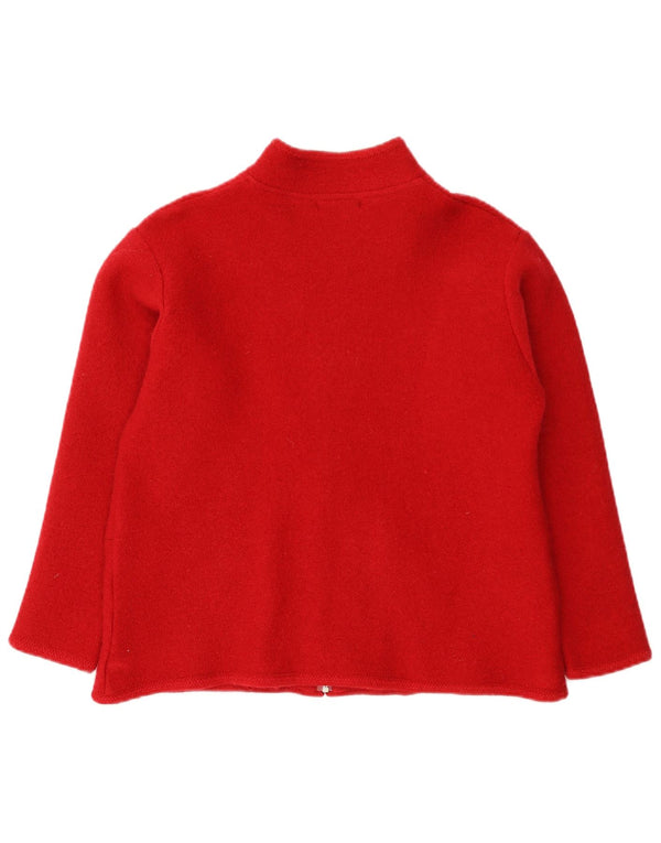 Hepburn Damen Strickjacke UK 18 XL Rote Wolle