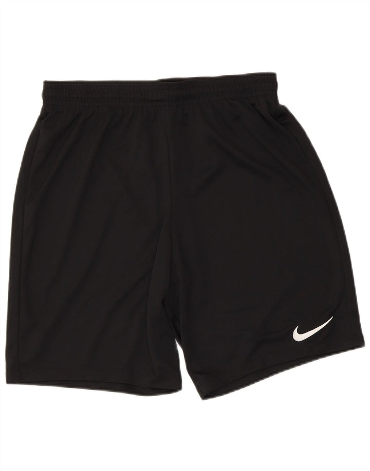 Nike Herren-Sportshorts, groß, aus schwarzem Polyester