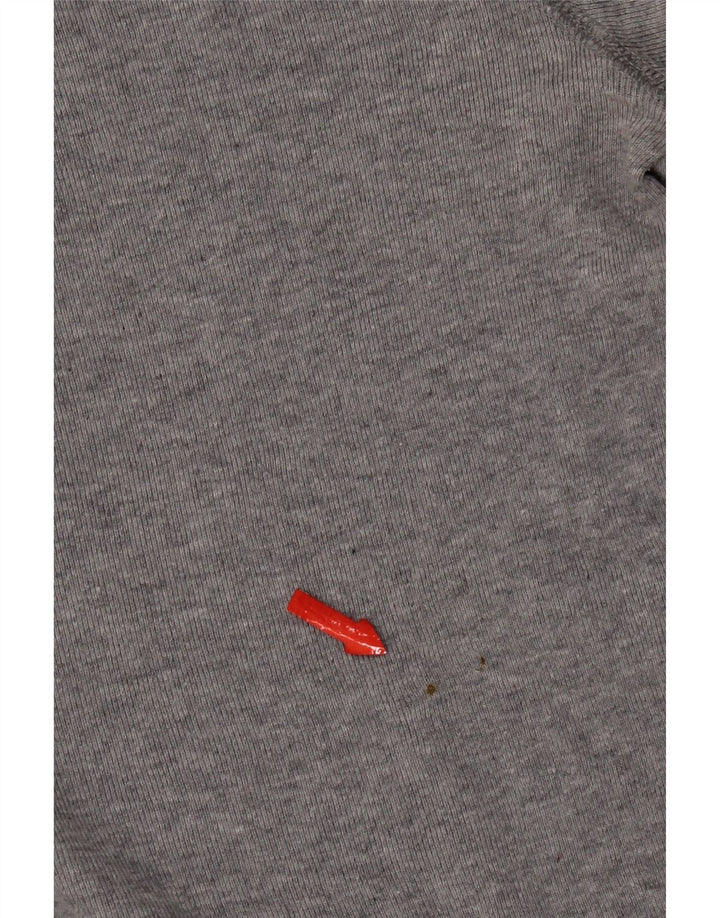 Levi's Herren-Oberteil, langärmelig, groß, aus grauer Baumwolle
