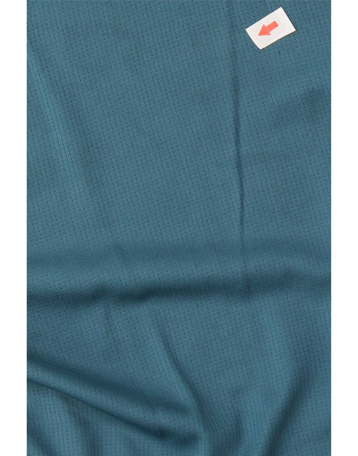 Adidas Herren Aeroready Poloshirt, großes blaues Polyester