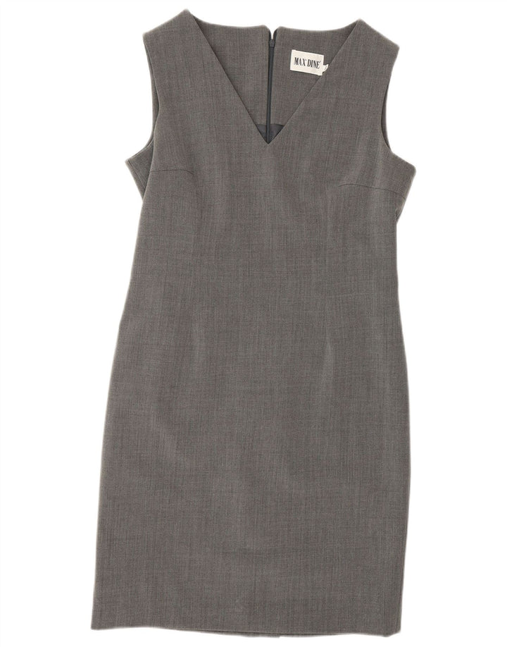 Max Dine Damen 2-teiliges Set IT 44 Mittelgraue Wolle