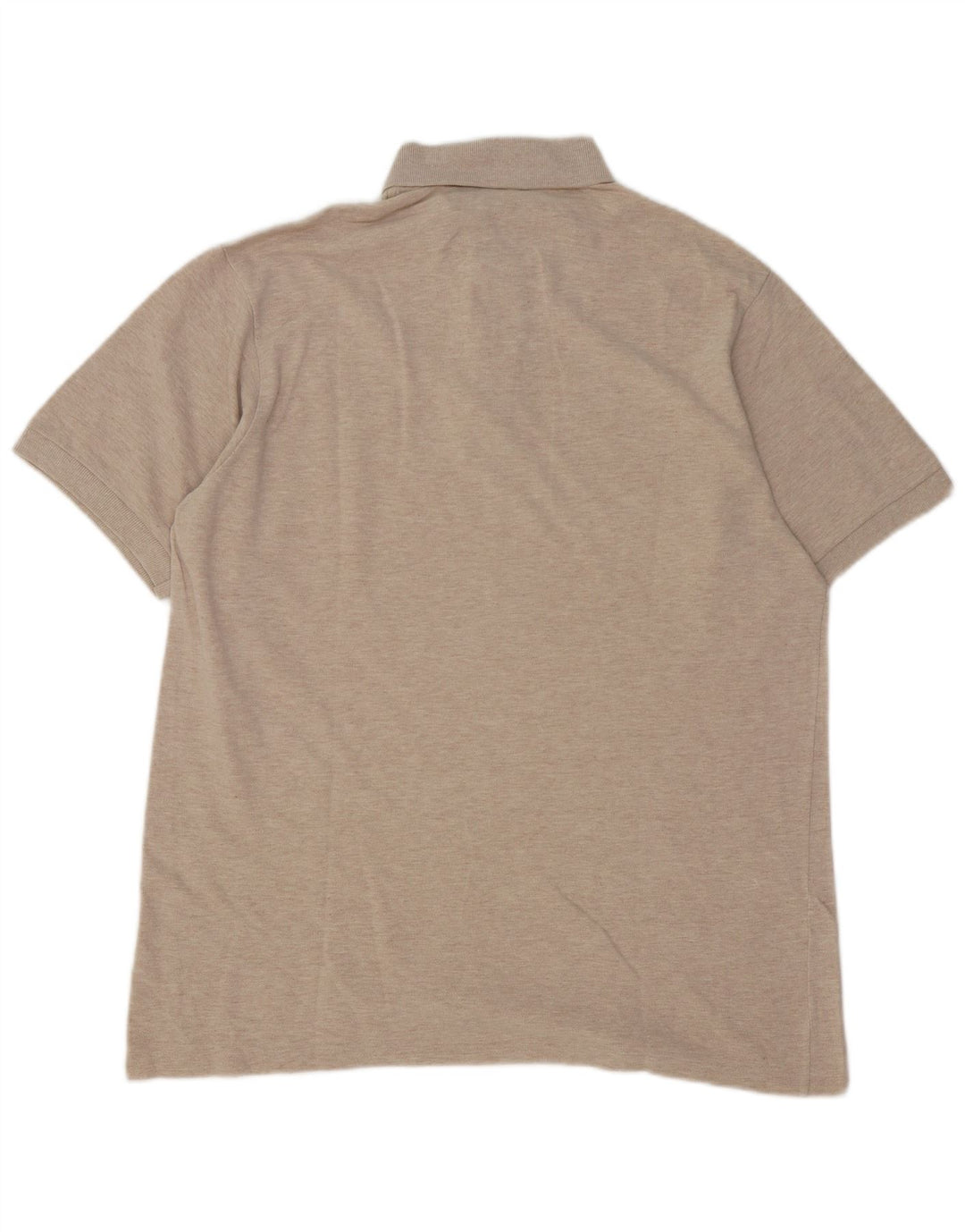 Lacoste Herren Poloshirt Größe 6 XL Beige Baumwolle