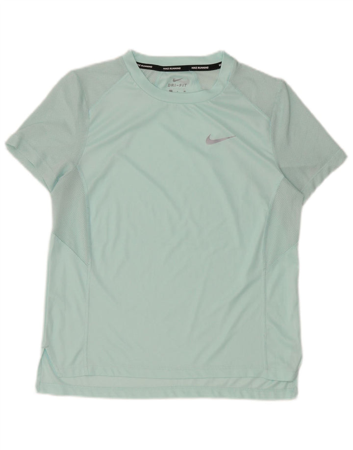 Nike Herren Dri Fit T-Shirt Top Small Grün