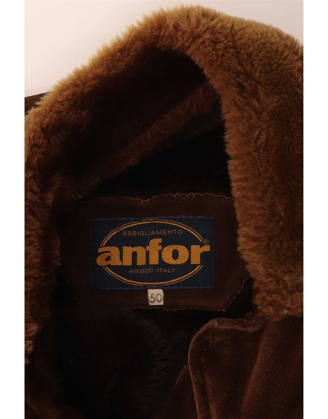 Anfor Damen Sherpa Jacke IT 50 Large Braun