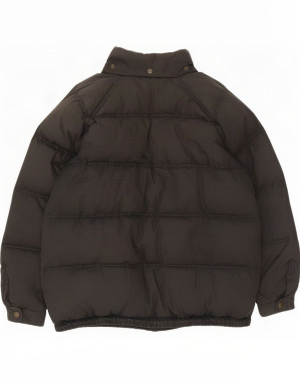 Sergio Tacchini Herren Wattierte Jacke UK 38 Medium Schwarz Polyamid