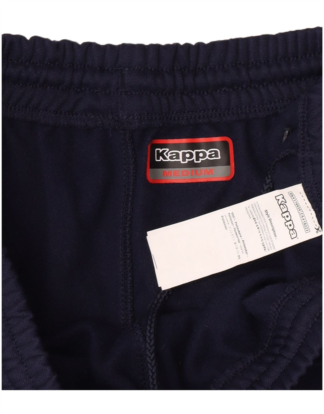 Kappa Herren Bermuda Sport Shorts Medium Marineblau Polyester