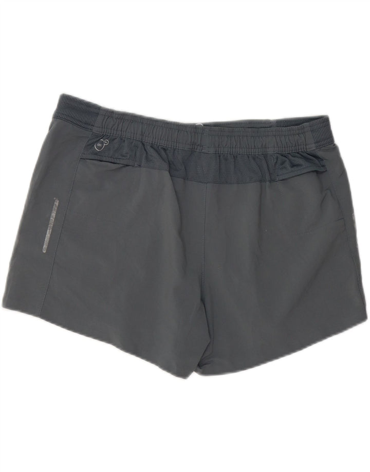 Puma Damen Sportshorts UK 14 Large Grau Polyester